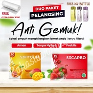 S3CARBO DAN S3FITOLIM PAKET PELANGSING HERBAL OBAT KURUS PELANCAR BAB