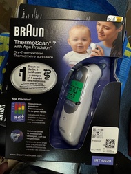 Braun 百靈 ThermoScan 7 IRT6520 紅外線兒童/嬰兒耳溫槍 白色