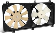 DNA MOTORING OEM-RF-0812 Factory Style Radiator Fan Assembly Compatible with 07-12 Mitsubishi Eclipse 2.4L Spyder