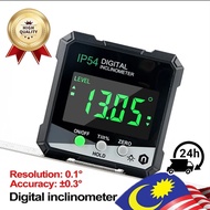 Digital Level Angle Gauge 360° Mini Measuring Digital Inclinometer With Magnetic Electronic Universa