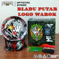 (BLADU PUTAR) Bladu/Gulungan Layangan Warok Motif Sukhoi Logo Warok Combat Tebal (Gratis tambah nama
