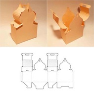 數碼 寺廟盒子模板，教堂盒子，圓頂盒子，清真寺盒子，房子盒子，建築盒子