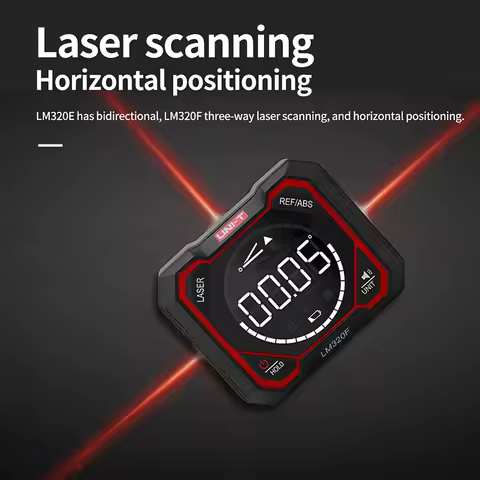 UNI-T Angle Meter LM320F LM320D Electronic Level Magnetic Inclinometer Digital Protractor LM320C Ang