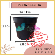 Pot Bunga 20 Putih Hitam Merah Bata Coklat Terraccota Terakota Polos Pot Bunga Hias Grosir Murah Plastik Lusinan Pot 20 Bibit Pot 25 Cm Hitam polos TERMURAH Pot Tanaman 20cm Hitam MURAH