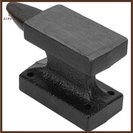 YELGIRL Horn Anvil, Iron Mini Bench Block, High Hardness Portable Stable Forged Forged Iron Anvil Je