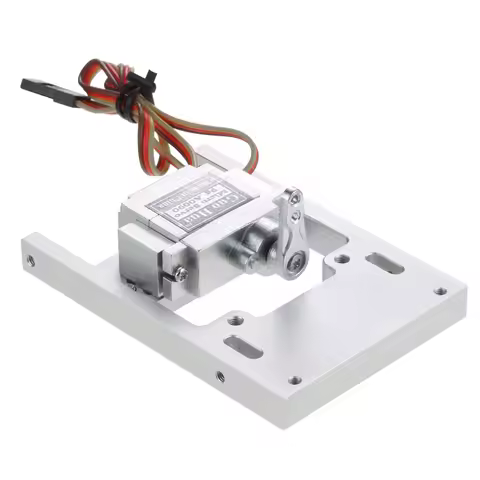 1Set 1/16 RC Car Metal Steering Servo Warehouse Fixed Mounting Bracket for General WPL B14 B24 C14 C