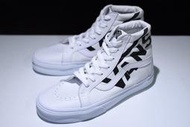 桃子代購～潮品Vans Old Skool 白色 高幫 大logo 男女款 休閒 運動 VN0A2XSBQW8