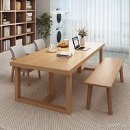 Rectangular Combination Student Long Desk Go to One Reading Household Table Large Table Chair Living