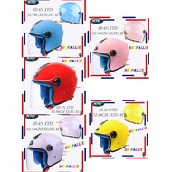 KHI KC1 KC2 Kid Helmet [KC1 Size M 57cm fit 6-9 Tahun] [KC2 Size S 54cm fit 3-5 Tahun]