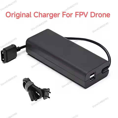 Power Supply For DJI FPV Drone Flight Battery Charger Adapter with AC Cable Cord CDX170-90