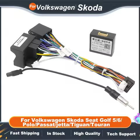 Canbus Box For Android Volkswagen Skoda Seat Golf 5/6/Polo/Passat/jetta/Tiguan/Touran Car Player VW-