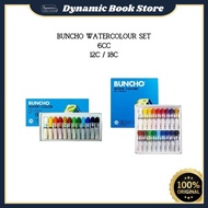 Buncho Watercolour Set 6cc 12c / 18c