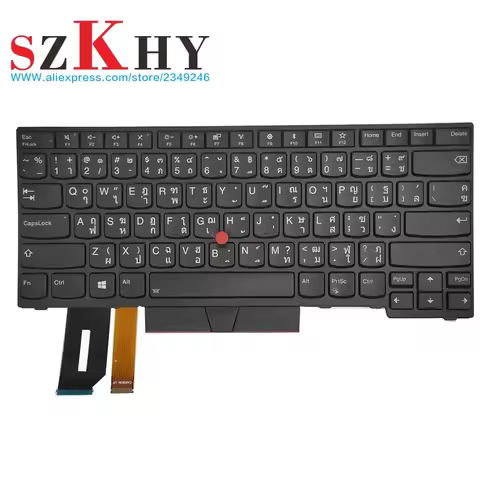 TH Keyboard backlight For ThinkPad E480 E490 L380 L390 L480 L490 T480S T490 T495 P43S 01YP313 01YP39