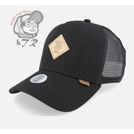Hft Cap Cotton Knit Black Trucker - Djinns