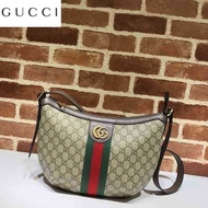 LV_ Bags Gucci_ Bag Other Ophidia Series Small Shoulder 598125 Woman Handbag Leath CE1E
