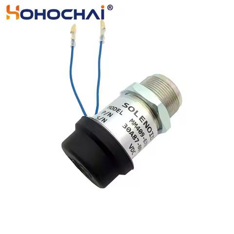 12V Fuel Cut-off Solenoid Valve MM409-67001 30A87-00060 For Mitsubishi Engine S3L2-E2 S4L2 L2E K4E K