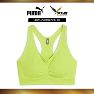 PUMA 4KEEPS SHAPELUXE SEAMLESS BRA Lime Pow Sport Bra 52436139