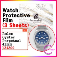 Protective Sticker for Rolex Oyster Perpetual (3 sheets) 134300 / Scratch & Contamination Prevention