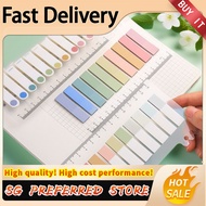 [Fast Delivery]Index Tabs Sticky Notes Study Tools Universal for Students Morandi Color Series Label
