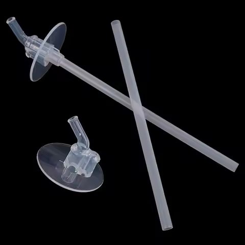 2Pcs Replacement Drinking Straws Compatible Thermos 12oz Funtainer F401 Water Bottle Spare Accessory