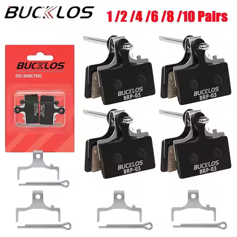 BUCKLOS for G01S Disc Brake Pad Resin for SHIMANO G03C G02A Brake Pad for BR-M9000 M9020 M8000 M666 