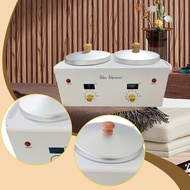 [mojotorw7] Double Wax Pot Digital Display Professional Wax Melting Warmer Wax Heater Machine for Ha