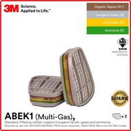 【Genuine】3M™ 6059 DOSH SIRIM Multi Gas or Vapor Cartridge  for Reusable Respirator | 3M 6006