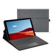 For Microsoft Surface Pro 7 Plus/7/6/5/4 12.3 Inch Tablet Screen Protector Cover For Surface Pro 9/8/X GO1/2/3  PU Leather Keyboard Case