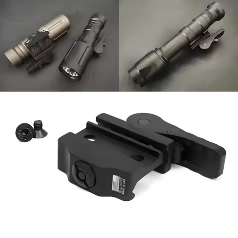 Tactical M300 M600 M600C Scout Light Mount Quick Lnstall Remove Base For PL -V2 20mm Picatinny Rail 