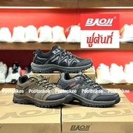 Baoji BJM 606 รองเท้าผ้าใบบาโอจิ รองเท้าผ้าใบผู้ชาย รองเท้าเดินป่า Trail ผูกเชือก ไซส์ 41-45 ของแท้ 