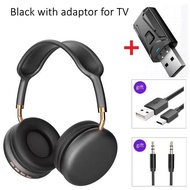 Bluetooth Earphones &amp; Headphone Noise Cancelling Wireless Headphones Stereo Headset with Bluetooth 5.0 Adaptor Mic for TV Phone