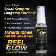 Joran & Reel Sekali Semprot Langsung Kinclong! REEL GLOW Premium Rod & Reel Polish EfeK Kinclong Pre