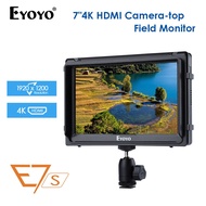 จอเกมมิ่ง  E7S 7 "นิ้วกล้องDSLR 4K HDMIหน้าจอLCD IPS FHD 1920X1080จอแสดงผลField Monitor DCสำหรับNikon Sony Canon จอเกมมิ่ง As the picture จอเกมมิ่ง