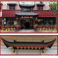 Dongyang Wood Carving Solid Wood Eaves Decoration Antique Door Head Flying Eaves Chinese Style Dou G