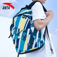 [New Model] Anta Backpack Men and Women Autumn Official Top Computer Bag for High School Students