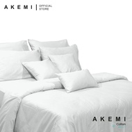 (Bundle Set) Akemi Cotton Select Colour Array Fitted Sheet 750TC (Queen) 1 PC + Pillow Case 2 PC