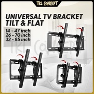 TKL TV Bracket Adjustable TILT 14 -32 26 -55 32 -70 Inch Universal Tv Wall Mount Bracket Braket Gant