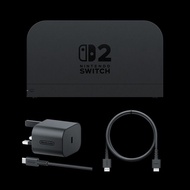 Nintendo Switch 2底座組合 Nintendo Switch Dock Set with AC Adapter and Cable (拆機,散裝)