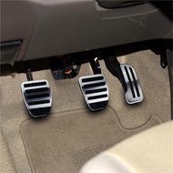 Pedal Pad Cover Fit For Nissan Sentra 2012-2017 AT MT Gas Brake Car Pedals Accessories Stainless Ste