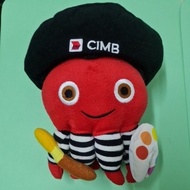 <Preloved> CIMB OCTO Limited Edition Artist Octopus Plushie