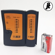 RJ45 RJ11 NETWORK LAN CABLE TESTER