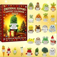 Emotional Support Advent Calendar 2025, 24 Days Christmas Advent Calendar
