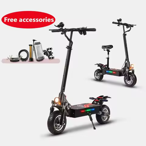 Boyueda Q7Pro E-Scooter 3200W Dual Motor 52V19ah Battery Shock-absorbing Seats Electric Scooter 10*3
