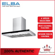 ELBA HOOD EH-G9026ST(SS) EH-J9031ST ELEGANTE Designer Hood with 1,400m3/hr Suction Power , LED Senso