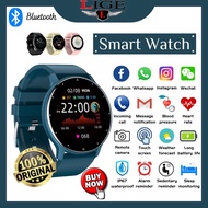 2024 LIGE New Smart Watch Men Full Touch Screen Sport Fitness Watch IP67 Waterproof Bluetooth For Android ios Jam Tangan Wanita Lelaki Watch Men Watch+box