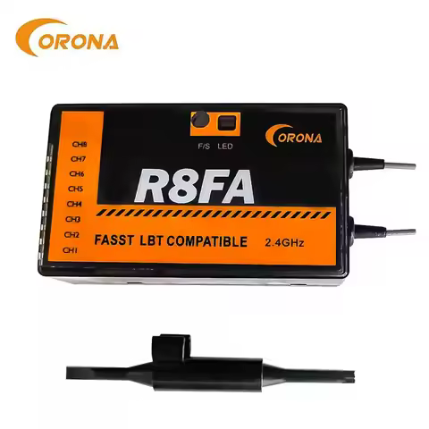 R4FA R6FA R8FA R14FA R820FA 2.4G Receiver Compatible FASST 7CH Multi Mode for Futaba 10C 12FG 14SG 1
