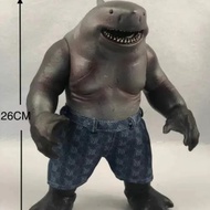 mainan mcfarlane king shark suicide squad action figure hiu