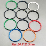 Mod SKX007 Watch Chapter Ring Fit Seiko SKX007 SRPD Dive NH35 NH36 Watch Case Replace Hard Plastic Inner Ring,Size 30.5*27.5mm