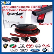 Car Rubber Scheme Silence Noise Door Sound Proof Insulation 4.3M Double D-1 Roll