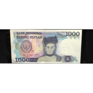 Uang Kuno Indonesia 1000 Rupiah Sisingamaraja Tahun 1987